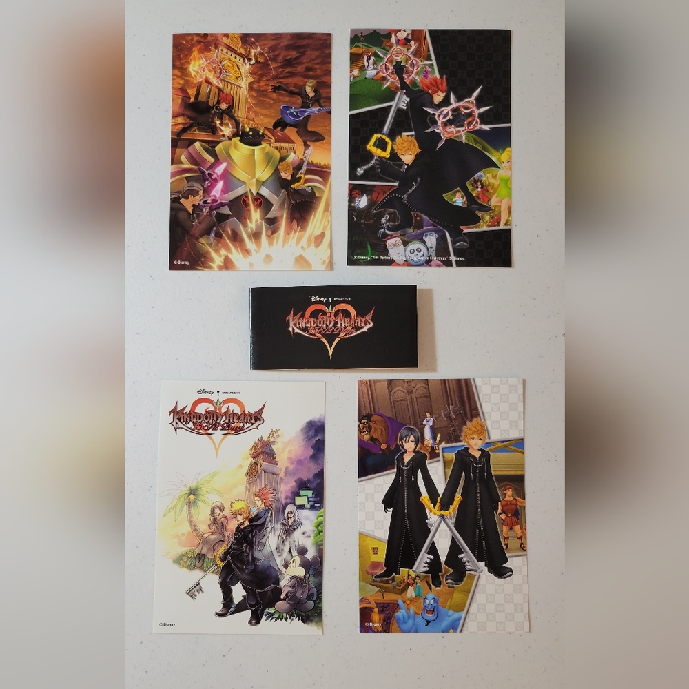 New, unused, Kingdom Hearts 358/2 Days Postcards